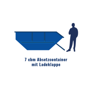 Macon GmbH - Absetzcontainer mit Klapptüren 7cbm
